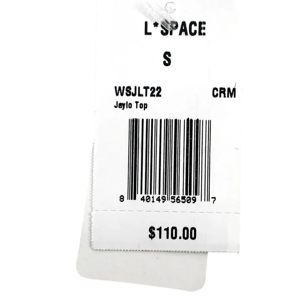 L*Space Jaylo Keyhole Bikini Top S